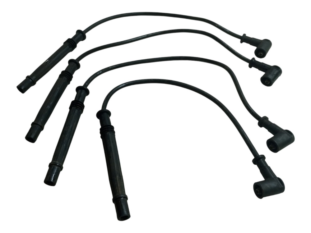 Cabo Vela Ignicao Renault Logan Sandero 2008 2012 Jogo 4 Un Preto 5