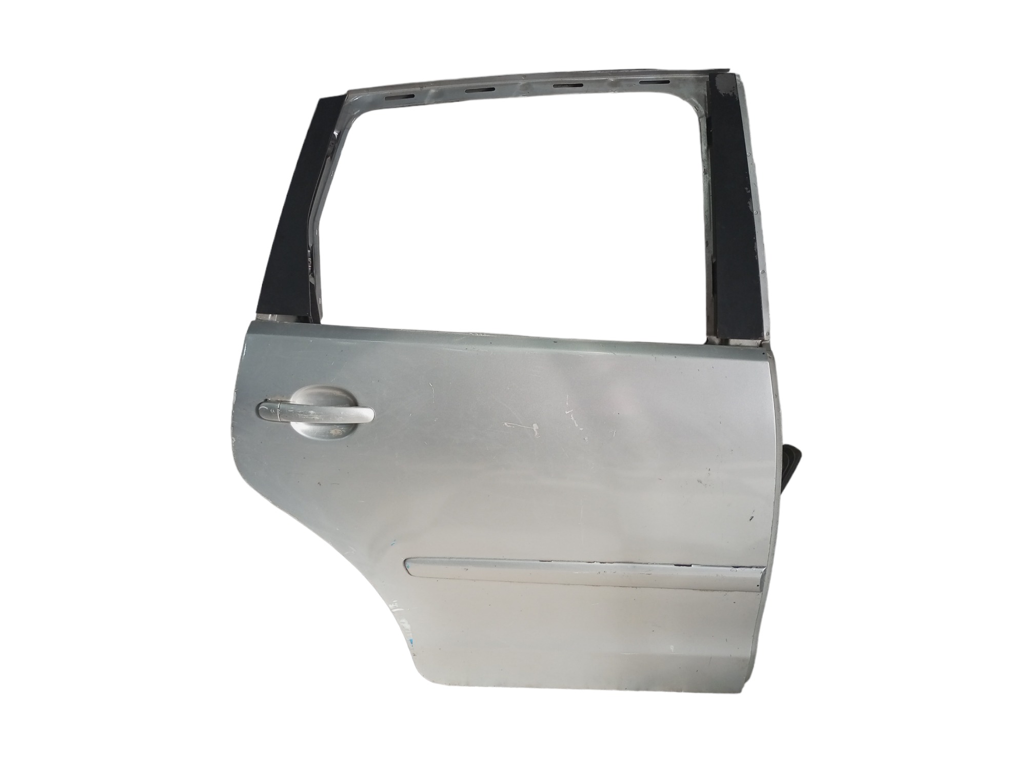 Porta Polo 2005 2006 2007 2008 Traseira Direita Volkswagen Traseira Esquerda Prata 1