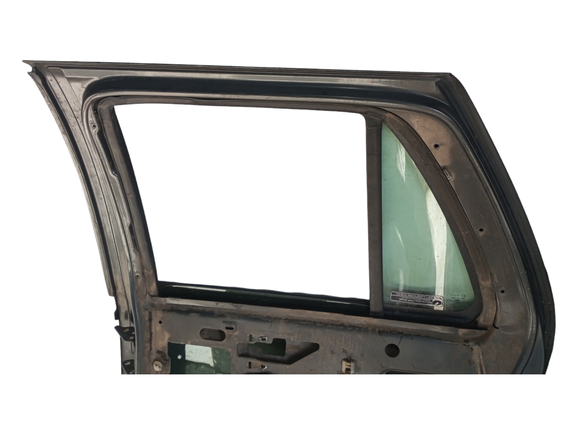 Porta Blazer 96 97 98 99 2000 Traseira Direita Chevrolet  Traseira Esquerda Prata 2