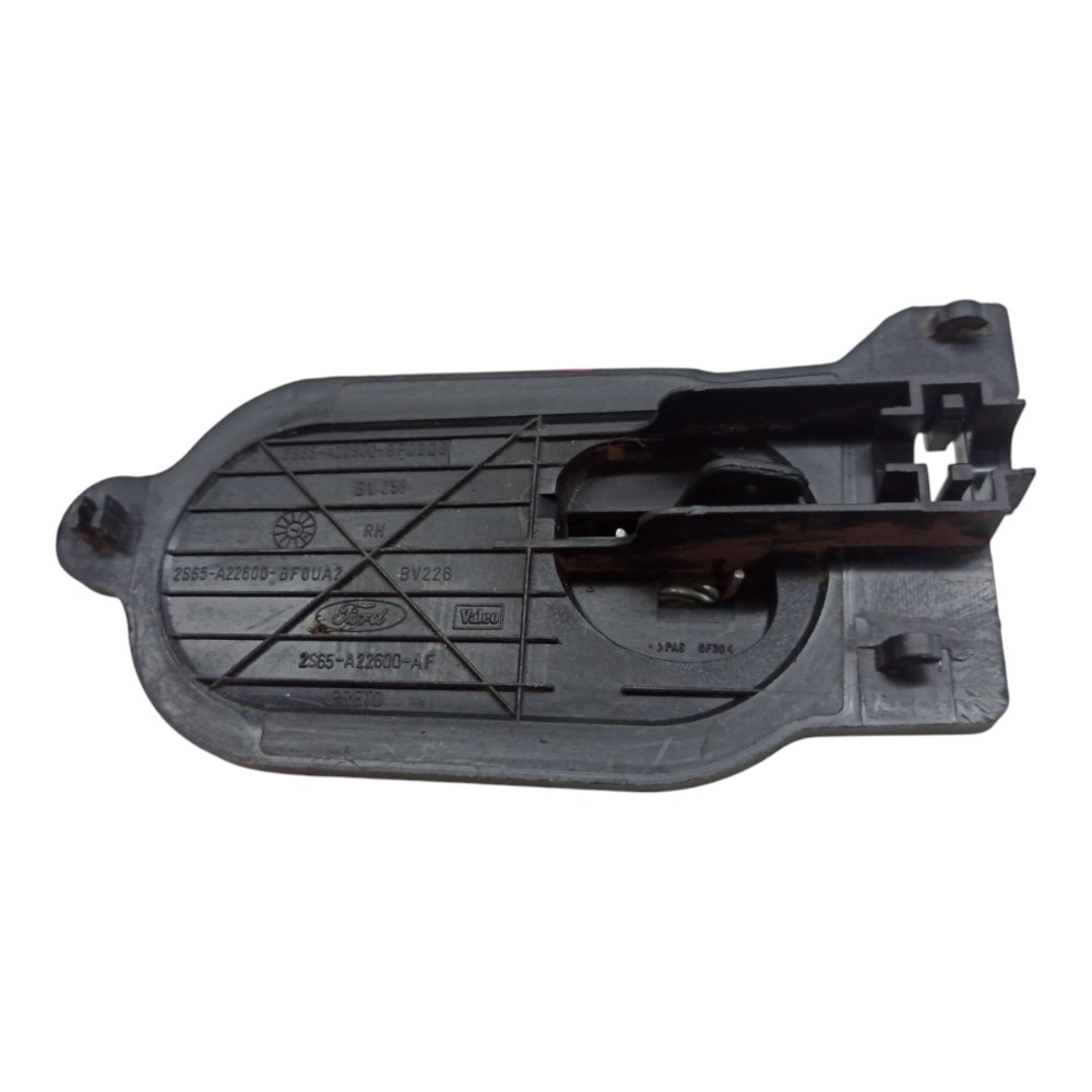 Macaneta Ford Fiesta 2002 2010 2012 Interna Traseira Direita Preto 5