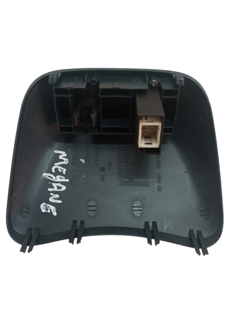 Moldura Botão Vidro Elétrico Megane 99   2003  2005 Trava 6