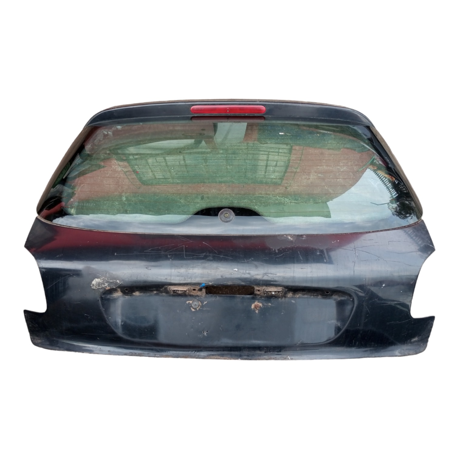 Tampao Tampa Traseira Peugeot 206 2001 2002 2003 2004 2005  Asul Wscuro Cinza 5
