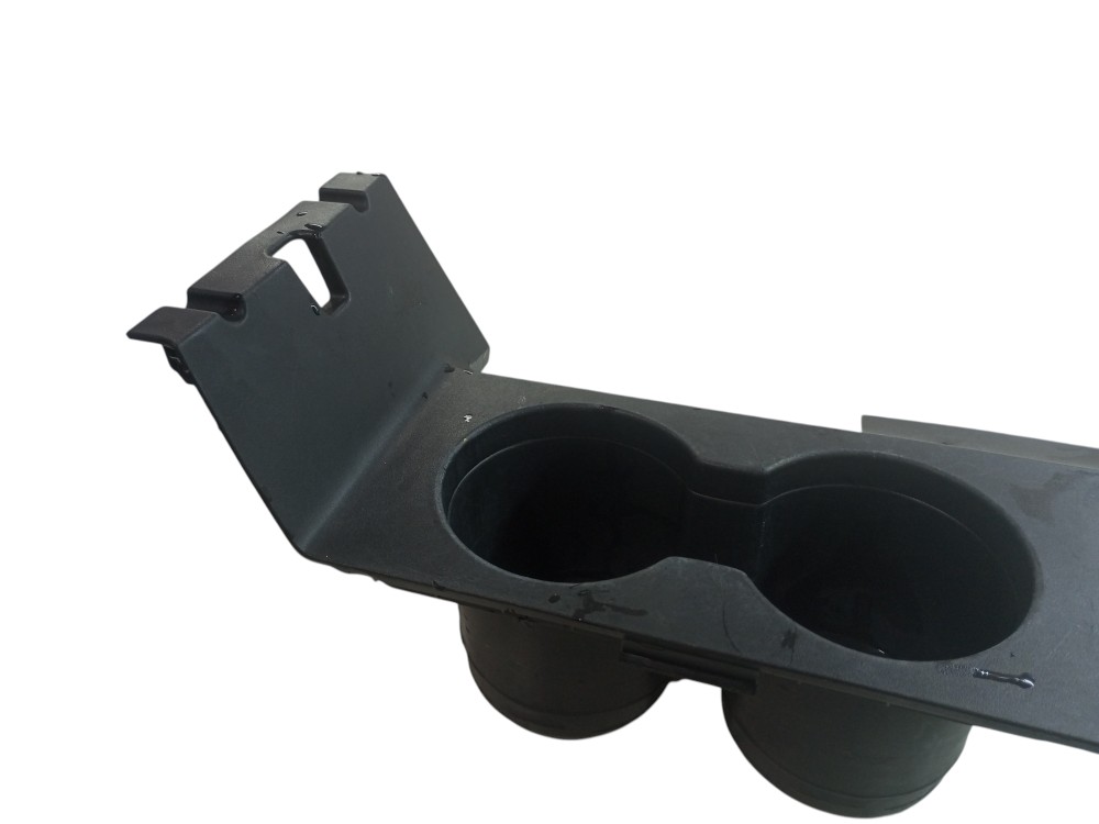 Moldura Console Porta Copo Fusion 2006 2007 2008 Usado Preto 6