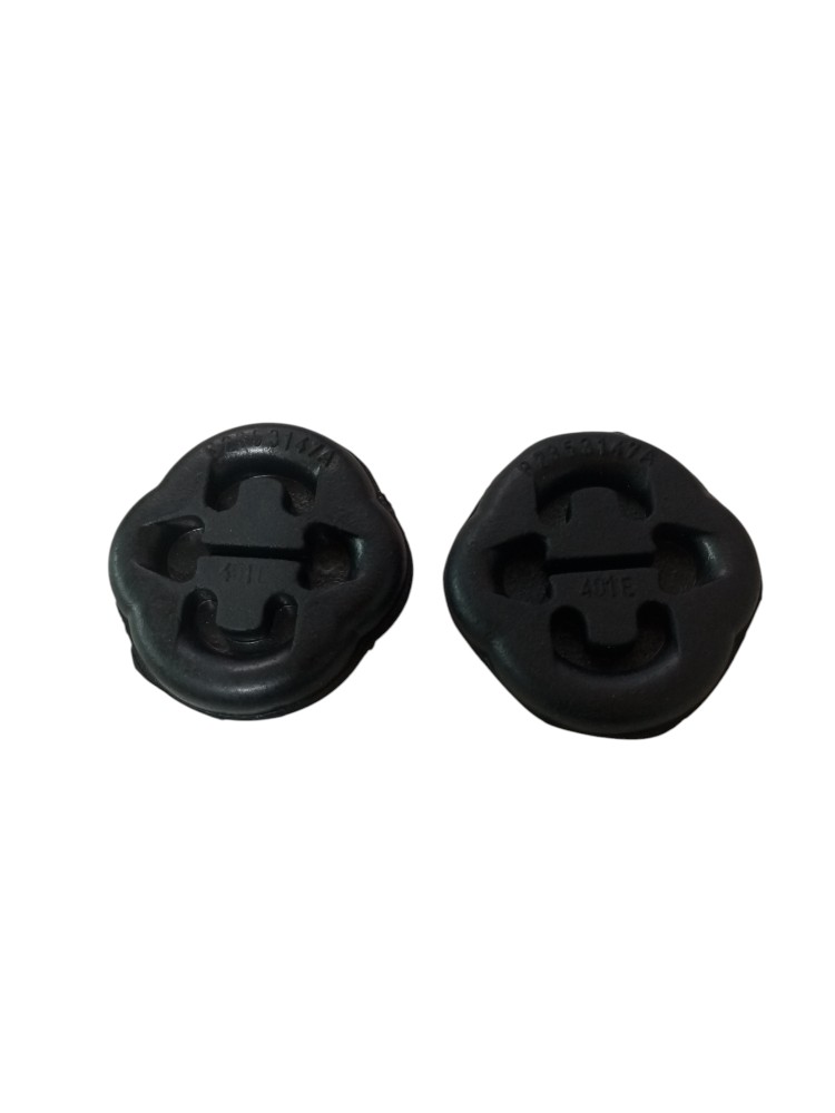 Kit 4 Coxim Borracha Escapamento Gol Parati Saveiro 99 2012 4