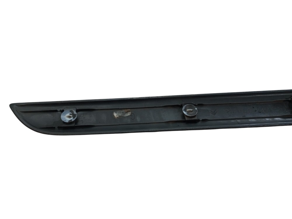 Friso Externo Porta C4 Picasso 2010 2014 Dianteiro Esquerdo Preto 2