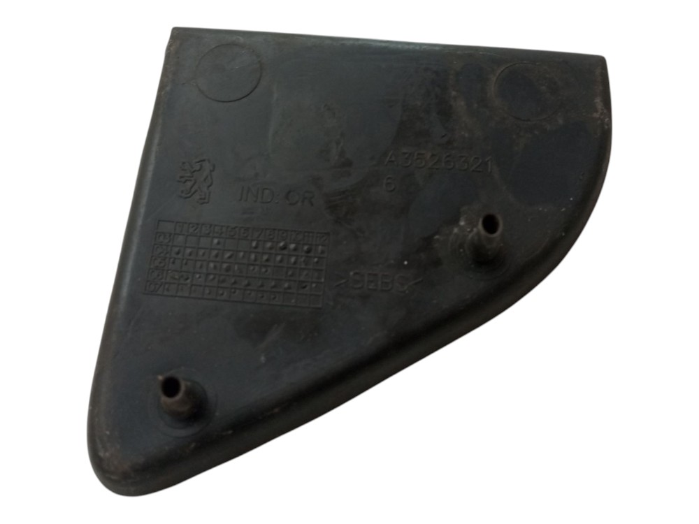 Borracha Protecao Porta Copos Peugeot 307 2007 2012 Usado Preto 7