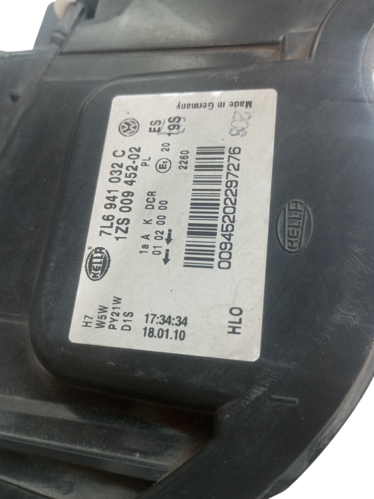 Farol Touareg Bi Xenon 2008 2010 Direito Completo Hella Direito/passageiro 5