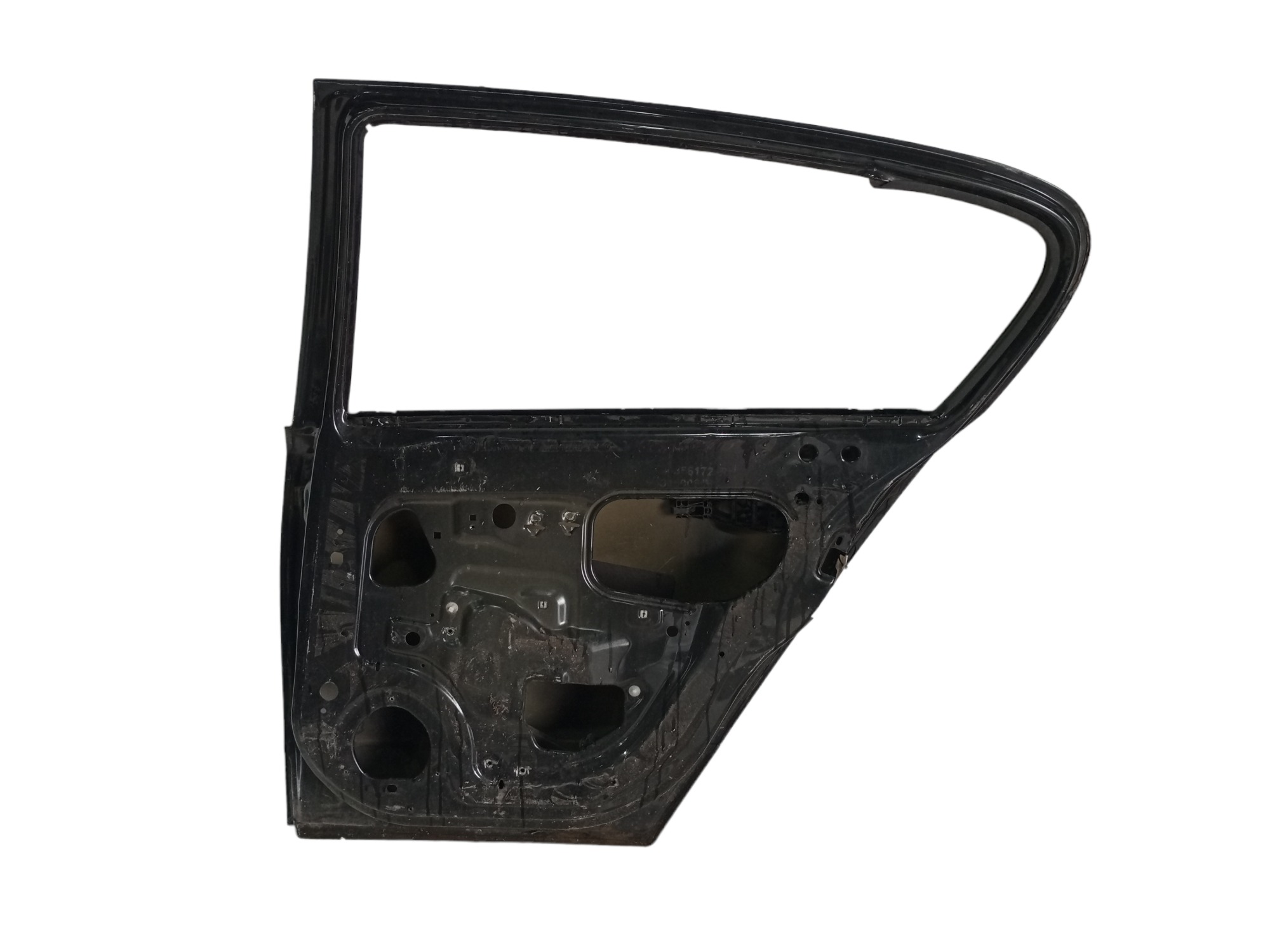 Porta Vectra Gt 2006 2008 2010 2012 Traseira Direita Gm Traseira Direita Preto 6