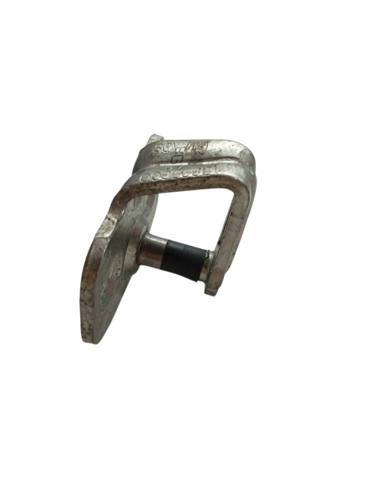 Batente Porta Gm Captiva 2009 2010 2011 2012 Traseira Prata 3