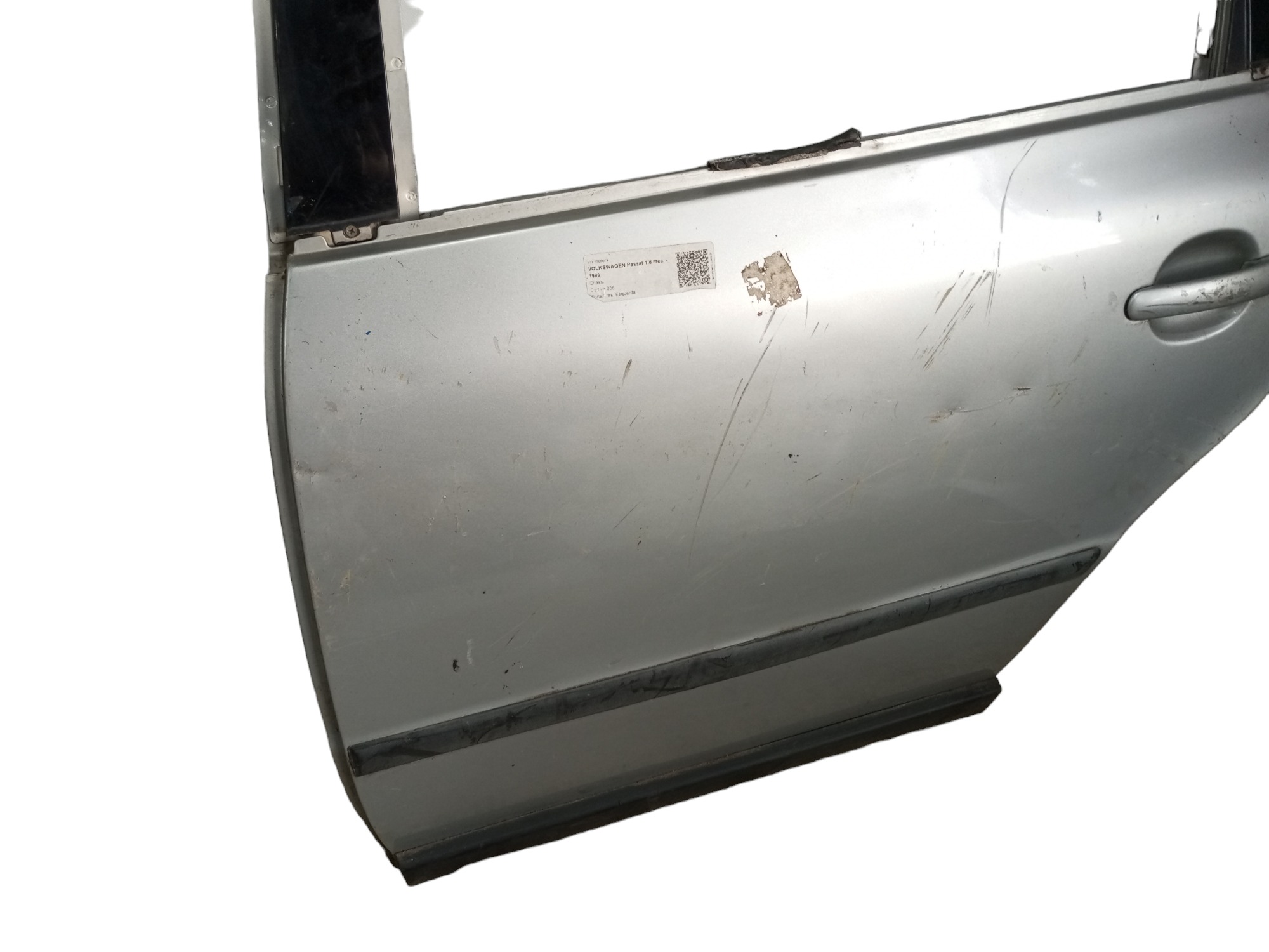 Porta Passat 97 98 99 2000 Traseira Esquerda Volkswagen  Traseira Esquerda Prata 4