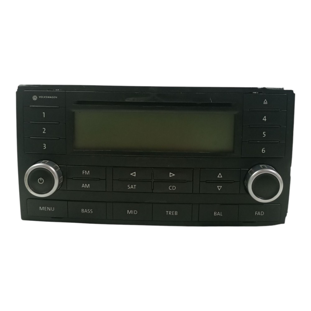Radio Cd Player Volkswagen Touareg 2004 2010 Original Usado 2