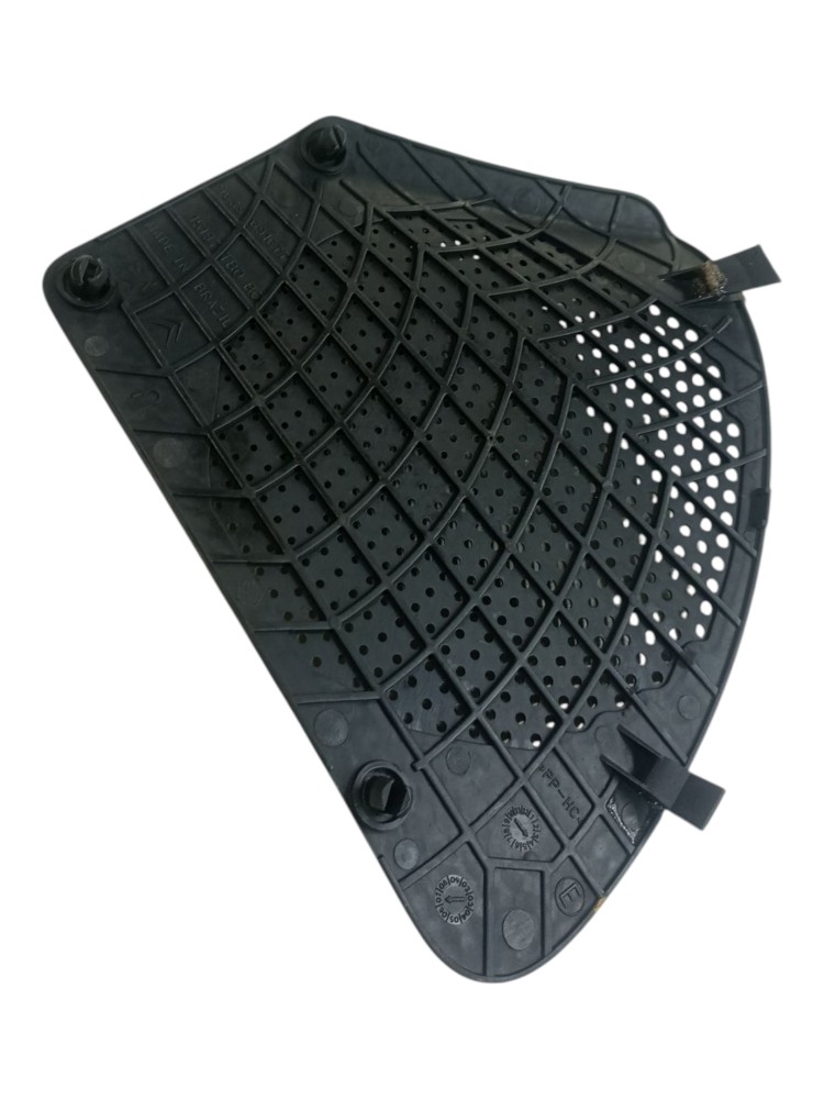 Grade Tela Alto Falante Citroen C3 2007 2012 Dianteira Esque Preto 4