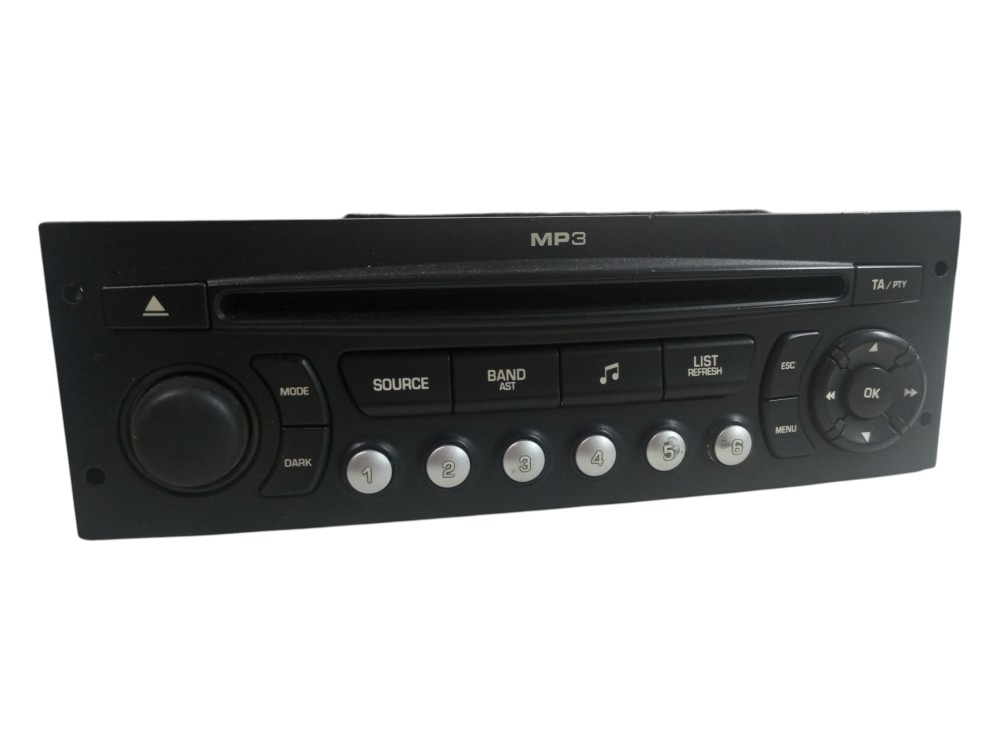 Radio Cd Player Mp3 Citroen C4 Pallas 2008 2009 2010 2012