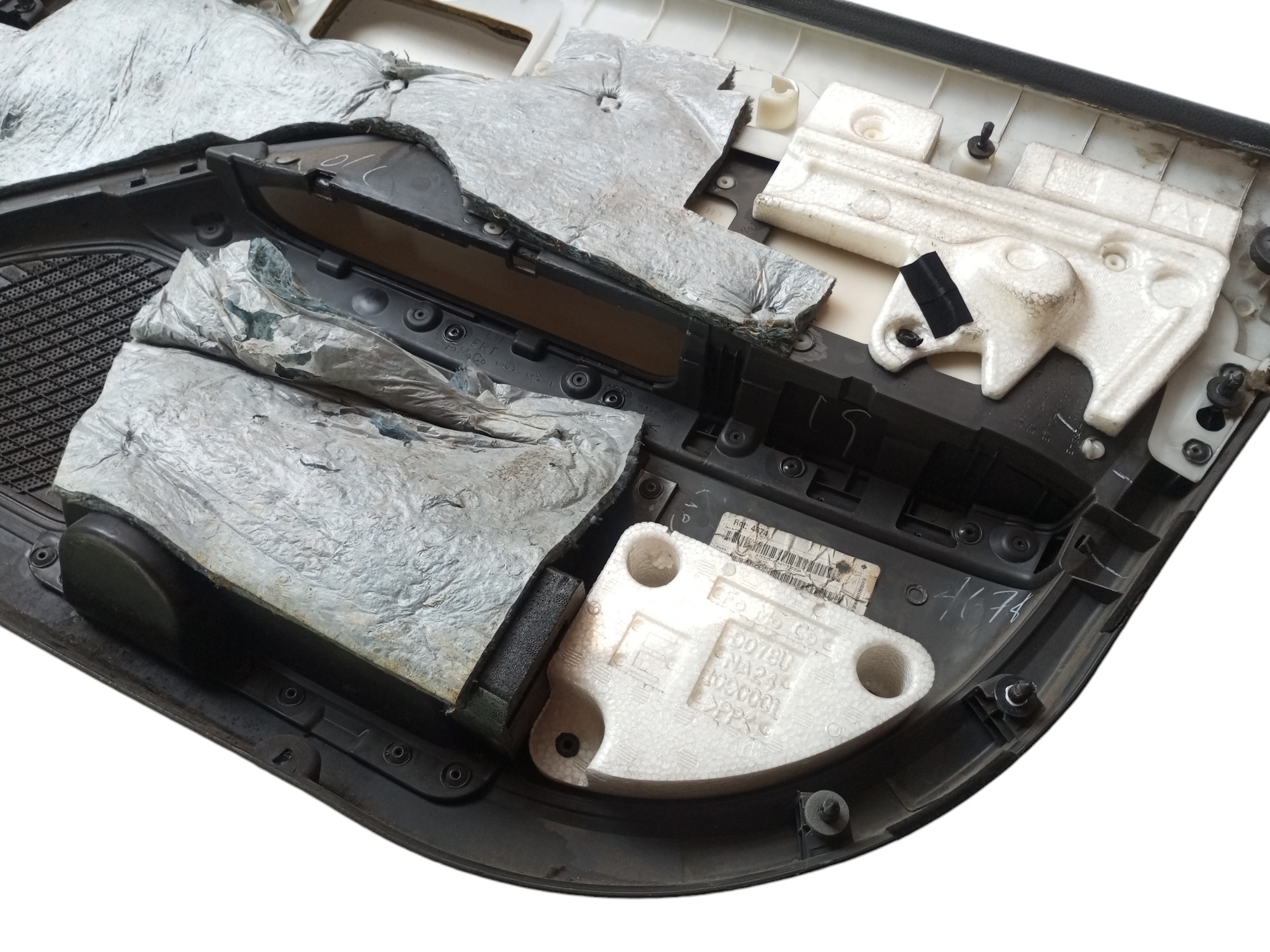 Forro Porta Ford Fusion 2007 2008 2009 Dianteiro Esquerdo Preto 5