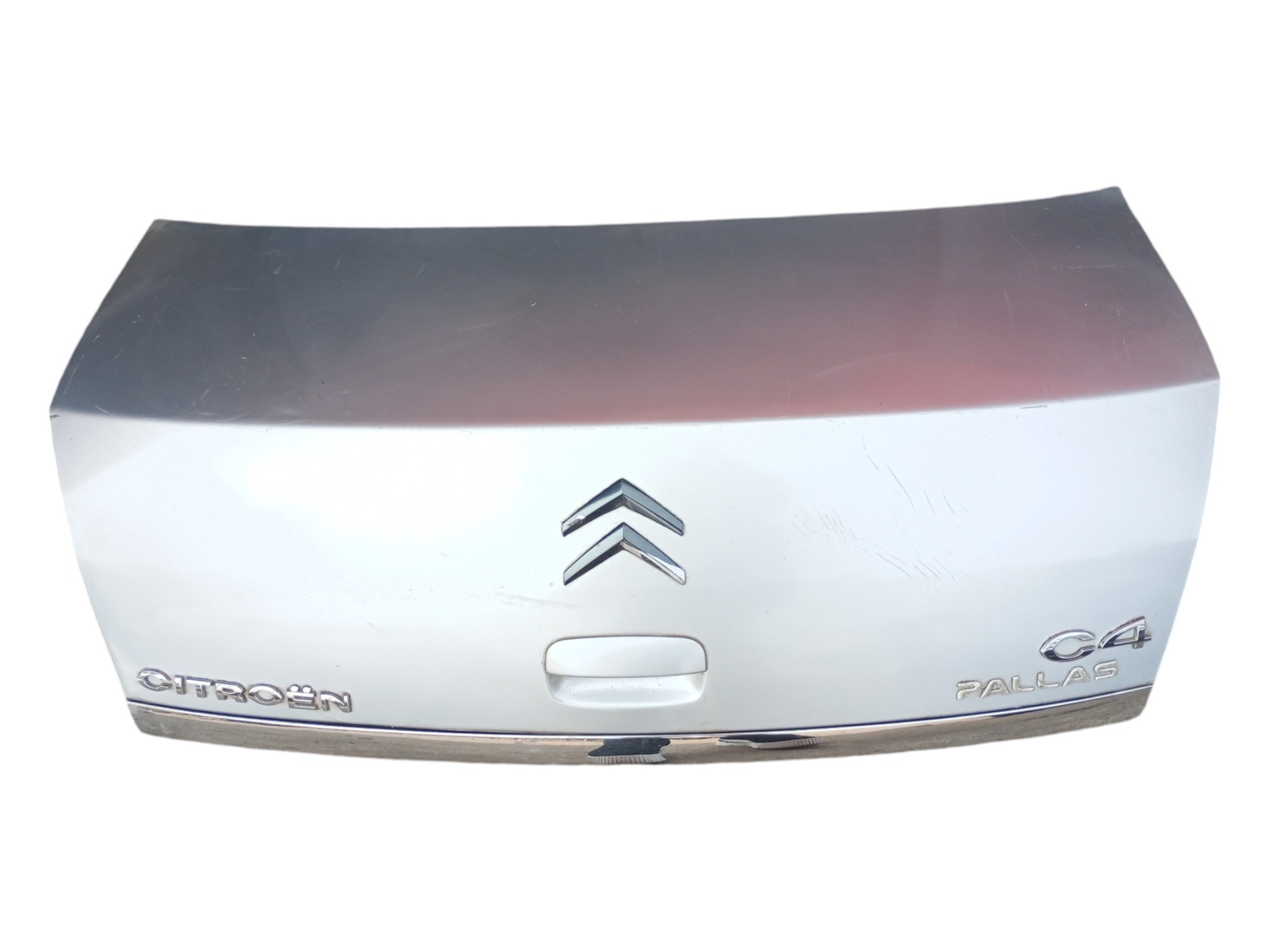 Tampao Tampa Traseira C4 Pallas 2008 2009 2010 2012 Citroen Prata