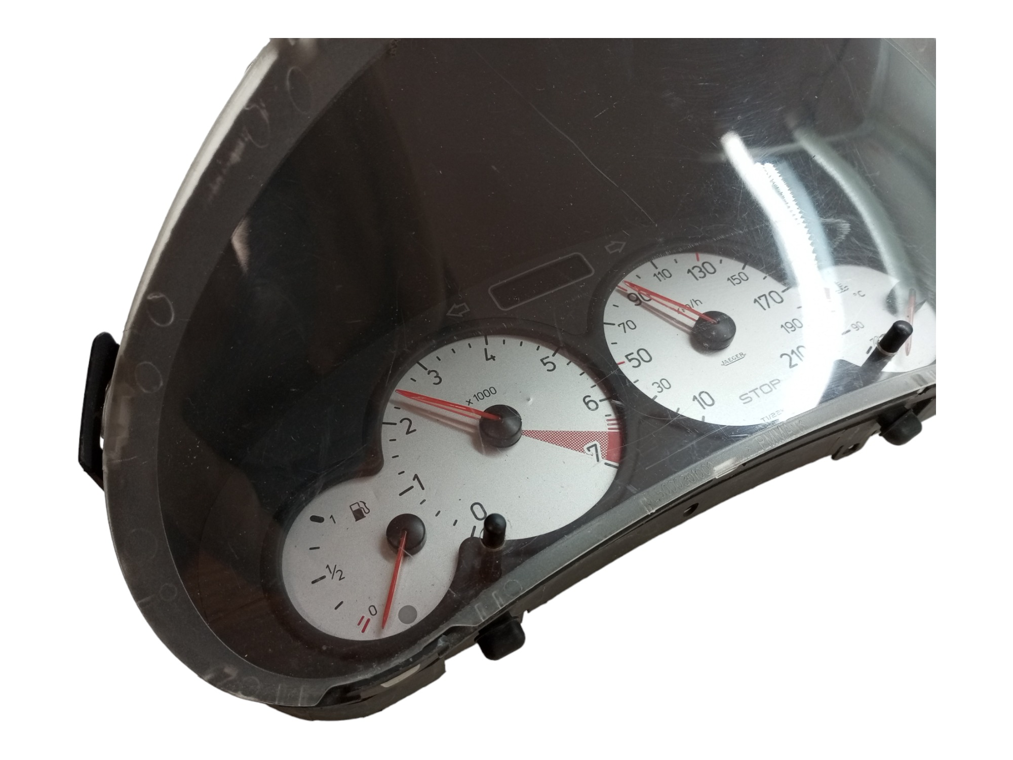 Painel Instrumento Peugeot 206 2005 2007 2008 Conta Giro Preto 4