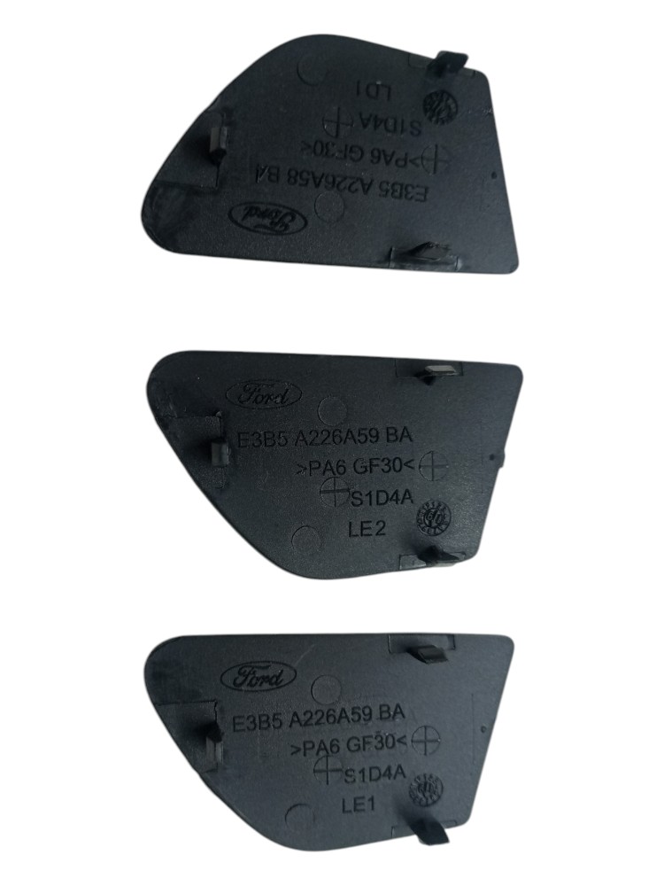 Kit Com 3 Tampa Parafuso Maçaneta Interna Ford Ka 2017 2020 4