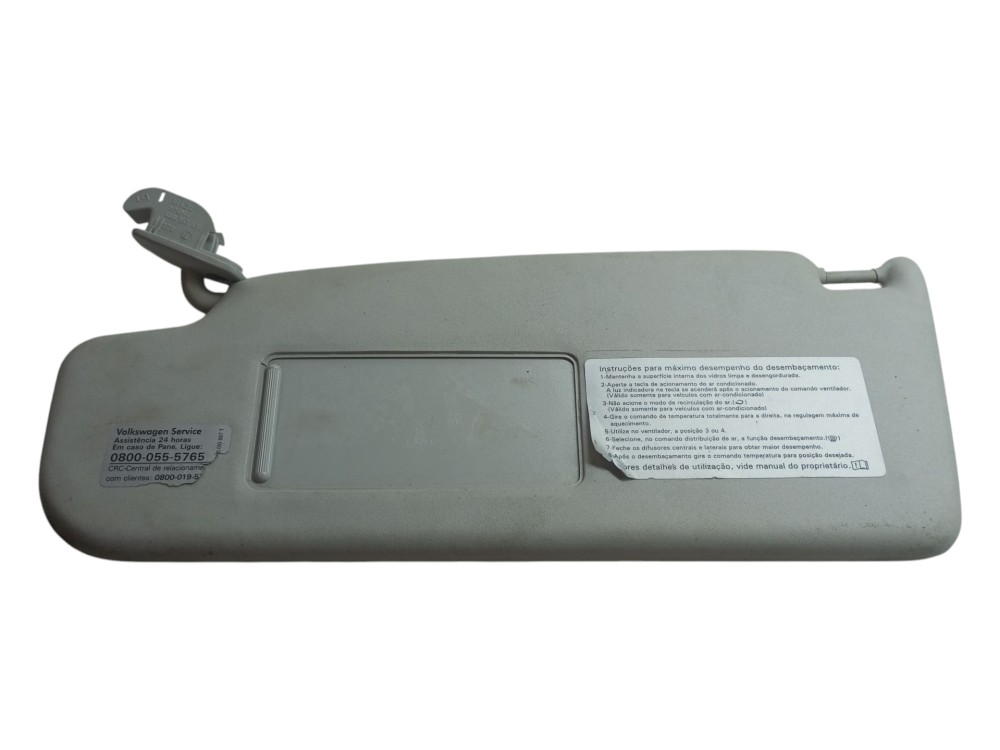 Quebra Sol Volkswagen Gol G5 2008 2009 2010 2011 2012 6