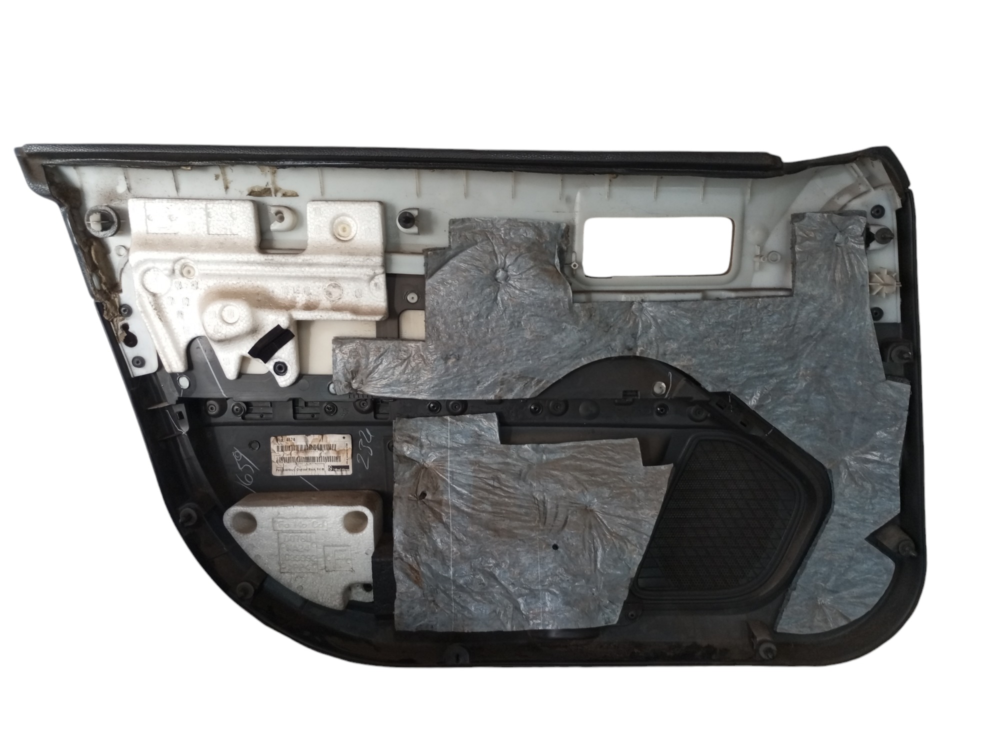 Forro Porta Ford Fusion 2007 2008 2009 Dianteiro Direito Preto 7