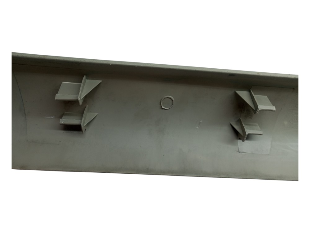 Moldura Soleira Porta Chery Cielo 2012 Dianteira Esquerda  Cinza 4