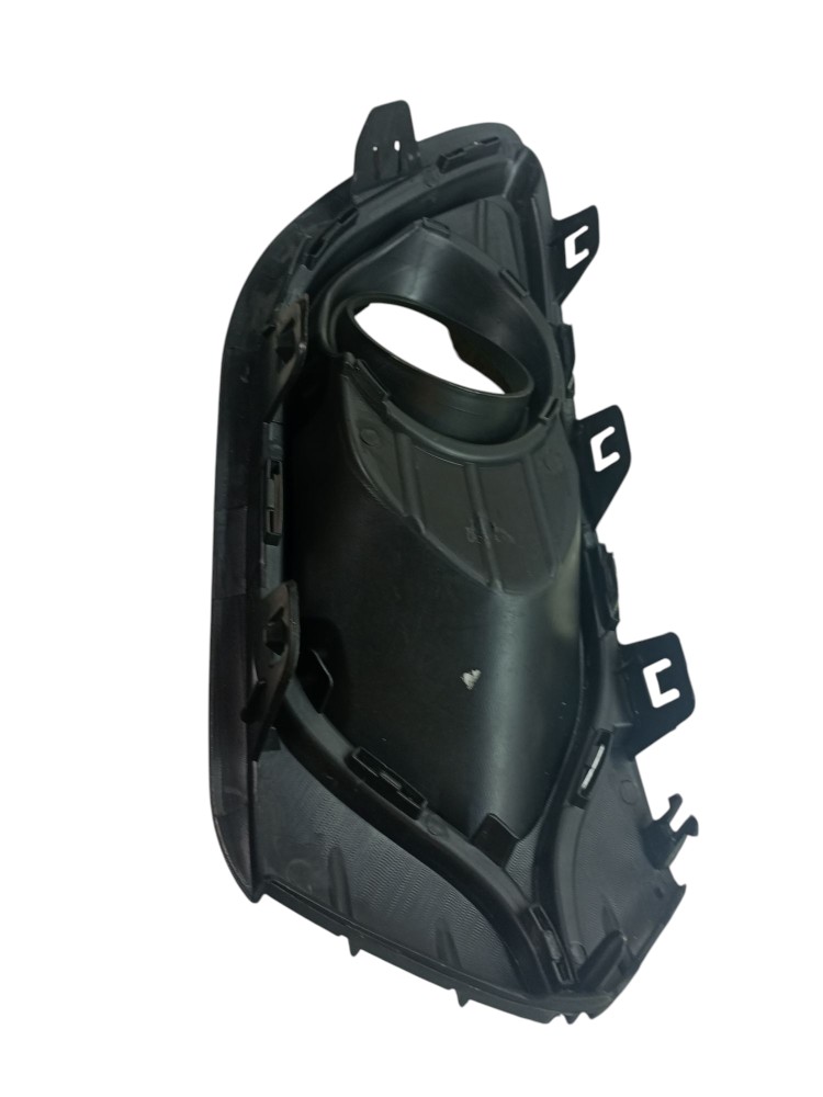 Moldura farol milha logan 2014 2019 esquerdo cromado usado 3