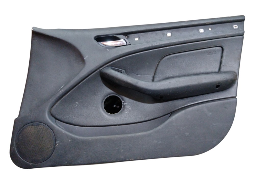 Forro Porta Bmw 330i 99 2003 2004 2005 Dianteiro Direito Preto 1