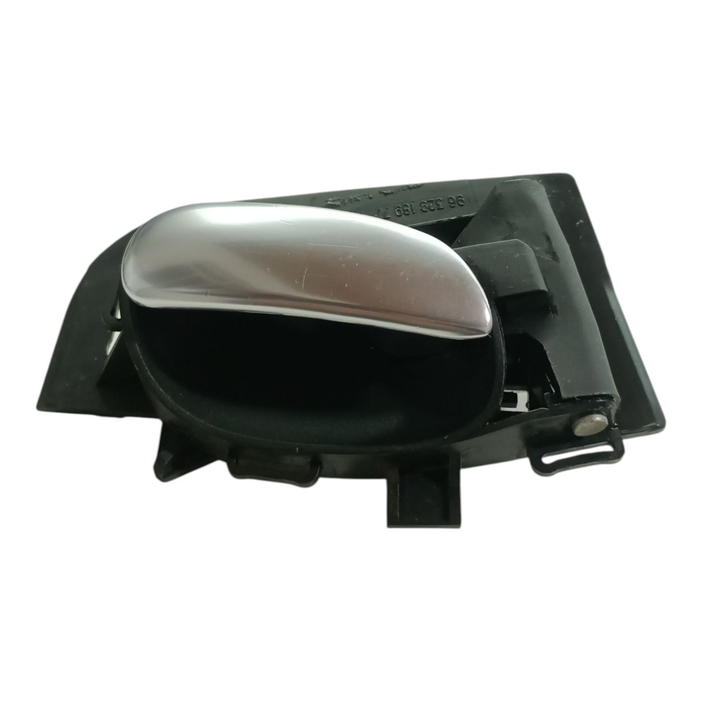 Macaneta Interna Peugeot 206 207 2001 2011 Traseira Esquerda Preto Traseira 2