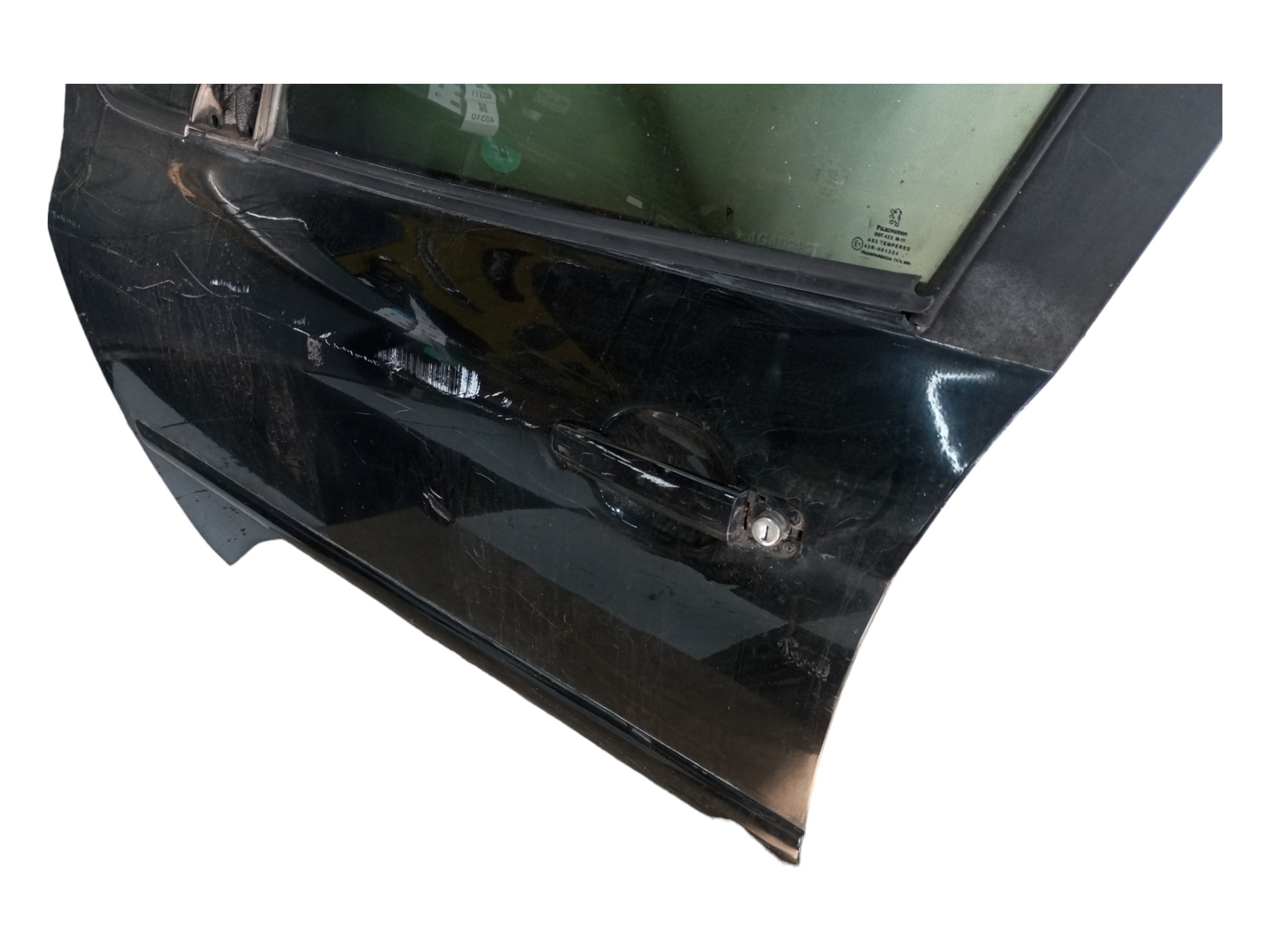 Porta Peugeot 307 2006 2008 2010 2012 Dianteira Esquerda Dianteira Esquerda Preto 6