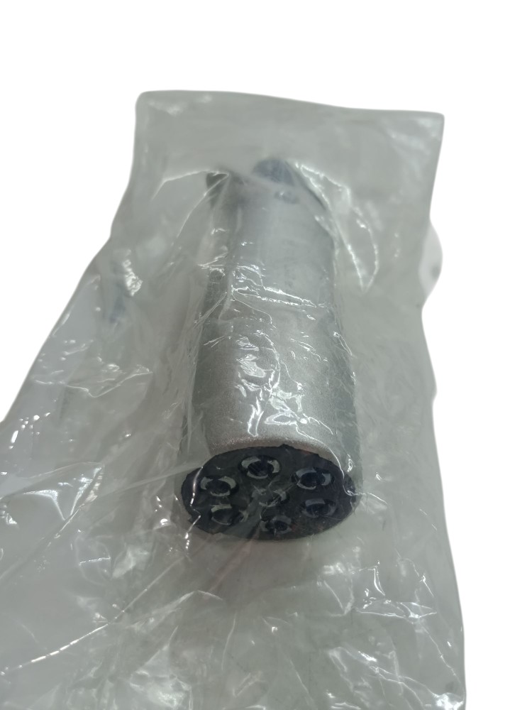 Tomada Eletrica Iso 1185 Macho 7 Polos Aluminio 24v 3