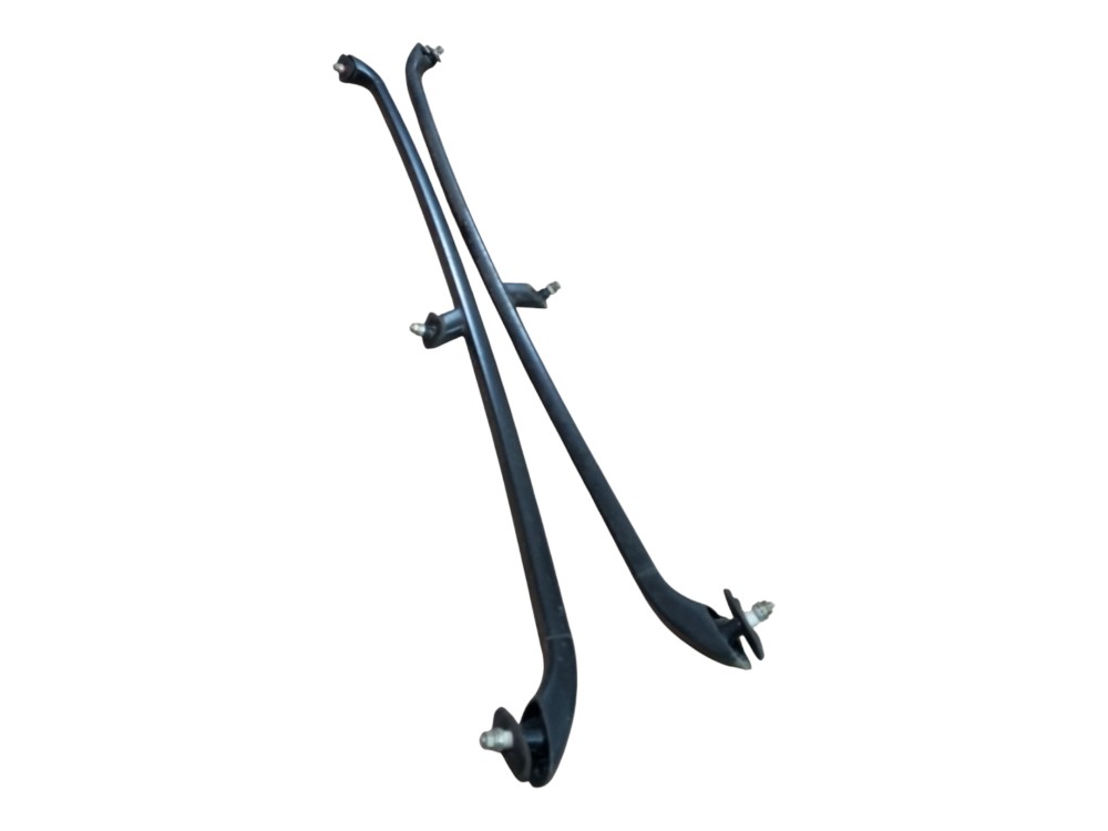 Rack Teto Ford Escort 97 98 99 2000 2002 Par Usado Preto 4