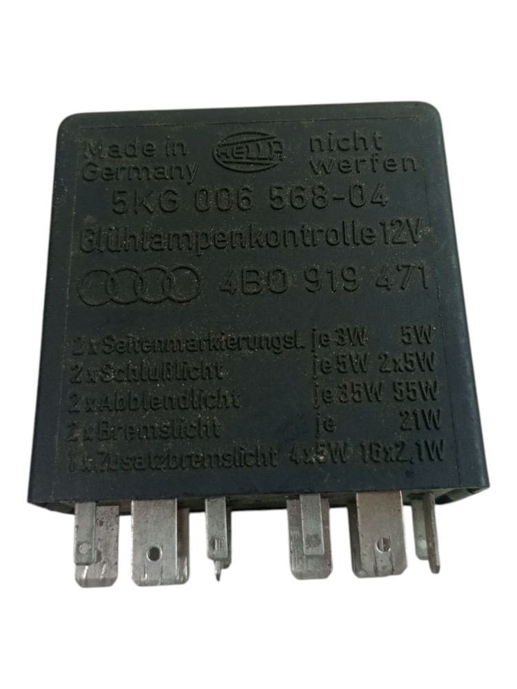 Modulo Rele Limpador Audi A3 Golf 95 99 2003 Volkswagen