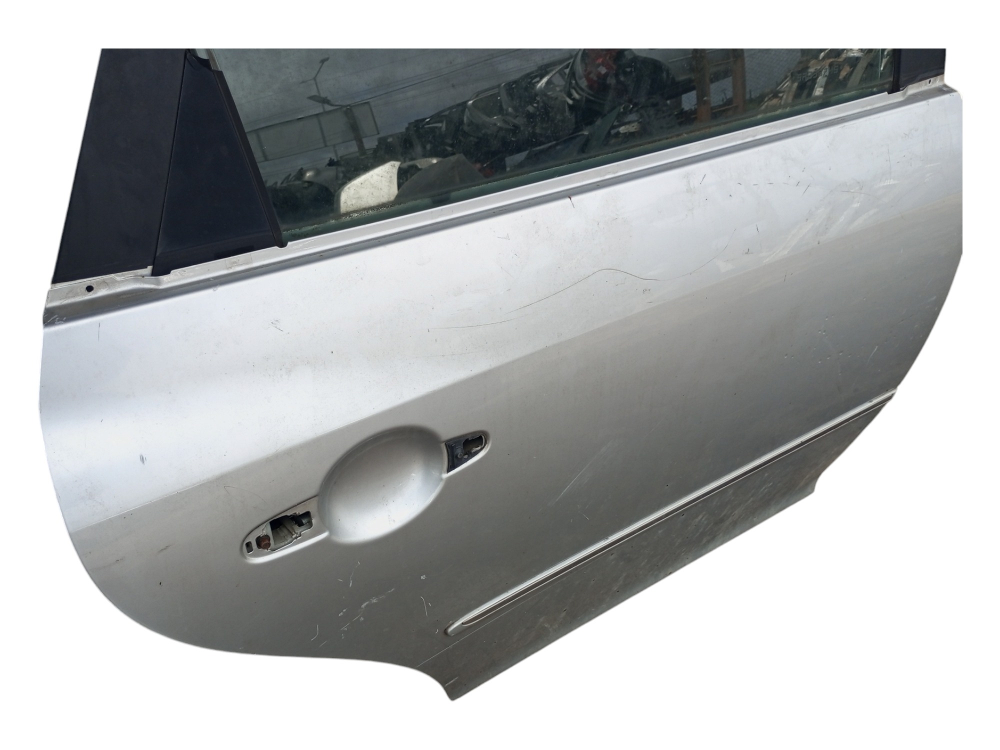 Porta Azera 2008 2009 2010 2011 Traseira Direita Hyundai  Traseira Direita Prata 5