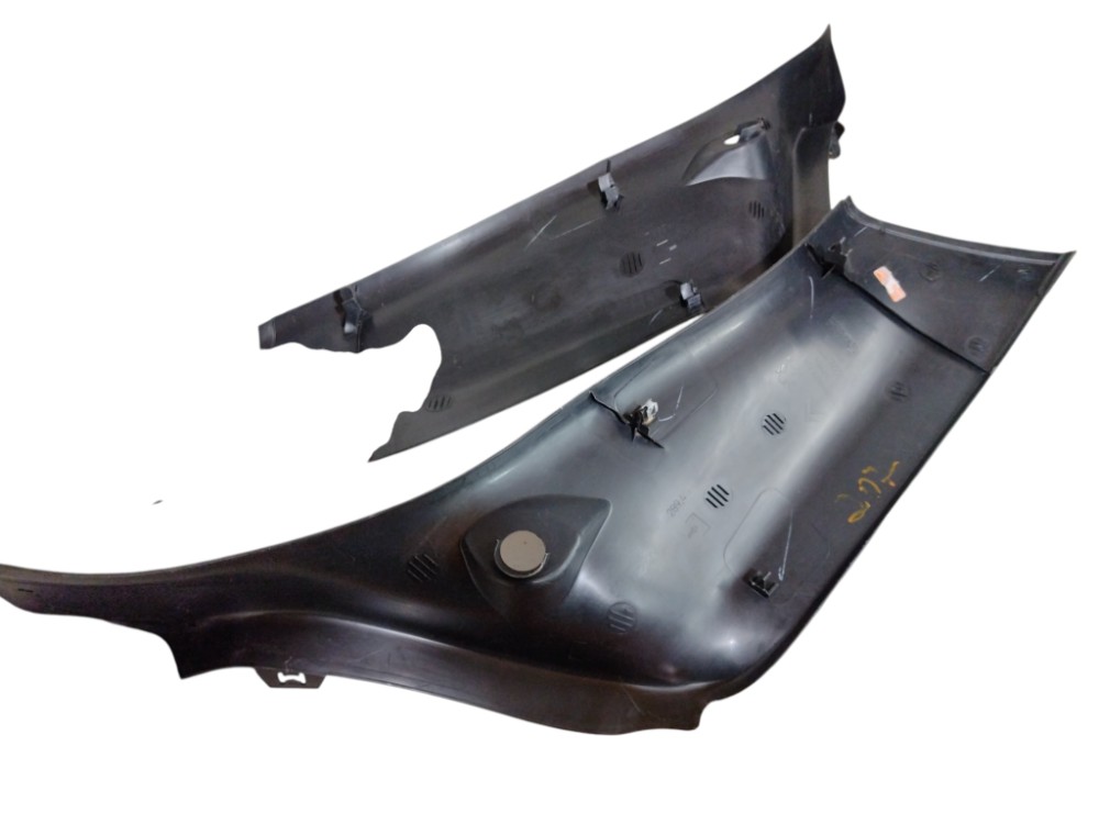 Par Soleira Traseira Peugeot 206 207 2009 2010 2011 2014 Preto 3