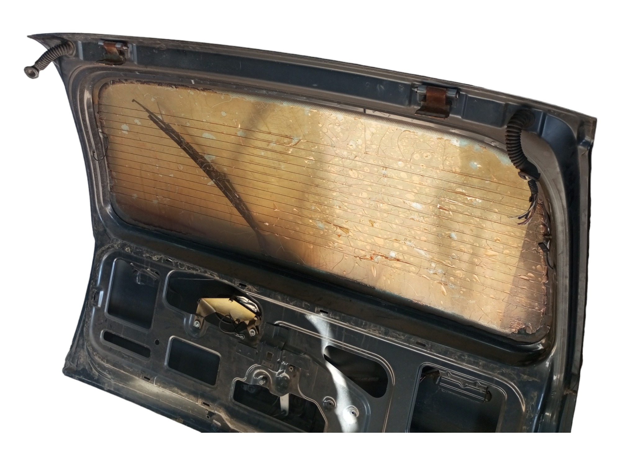 Tampao Tampa Traseira Blazer 97 98 99 Porta Malas Chevrolet Cinza 4