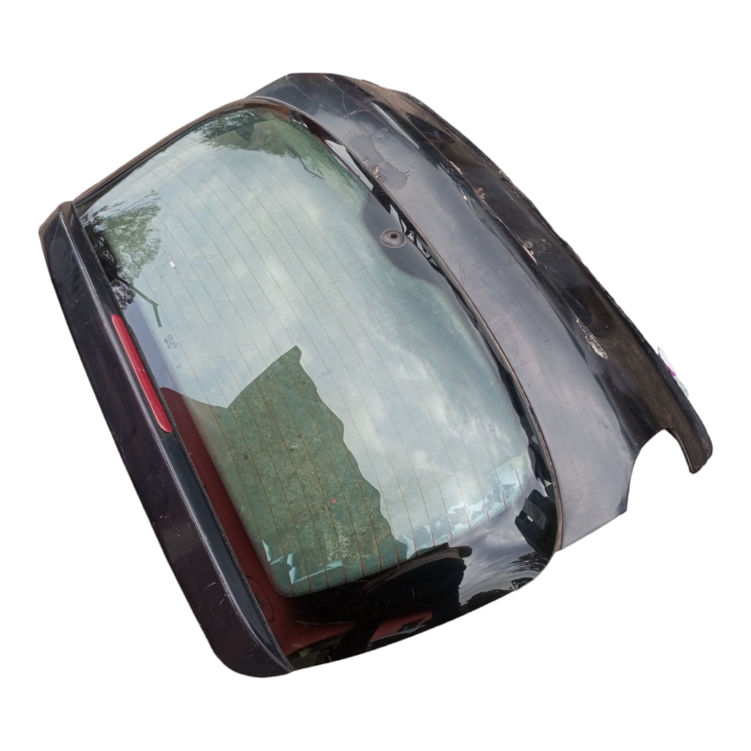 Tampao Tampa Traseira Peugeot 206 2001 2002 2003 2004 2005  Asul Wscuro Cinza 7