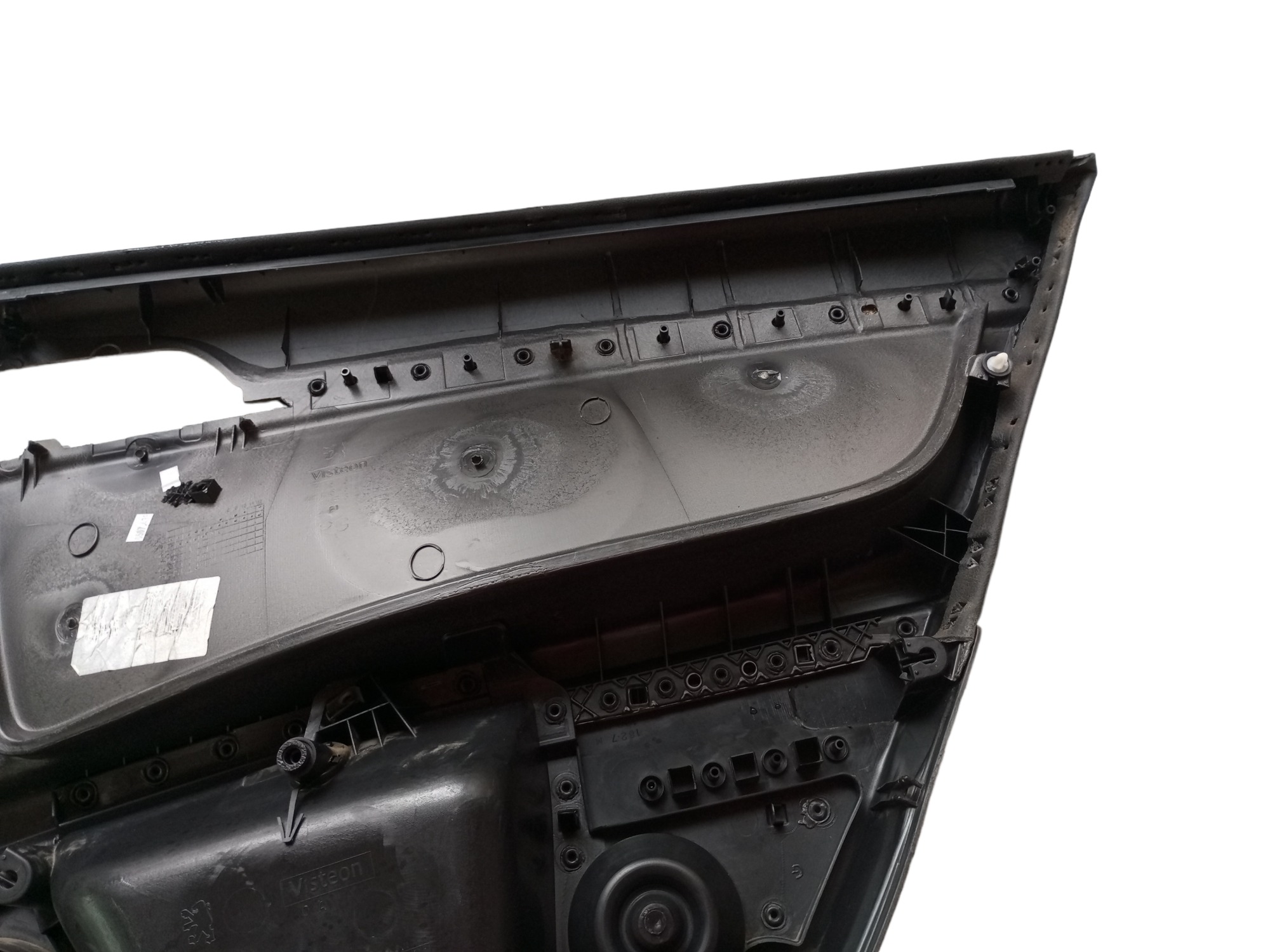 Forro Porta Peugeot 407 2004 2009 2011 Traseiro Esquerdo Preto 2