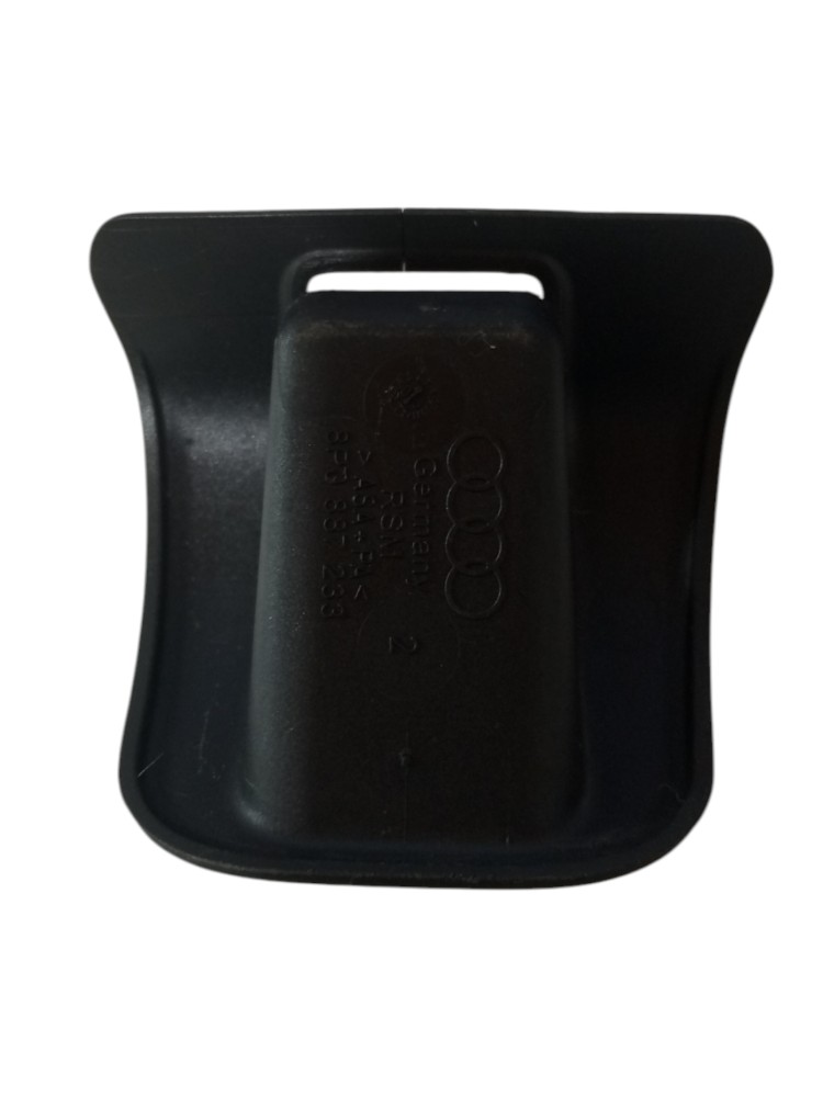 Moldura Assento Banco Traseiro Audi A3 Sportback 2007 2014 Preto 4