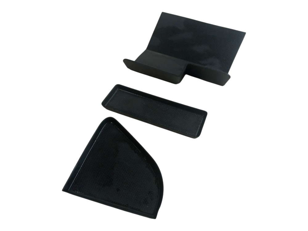 Borracha Protecao Consoles Peugeot 307 2002 2008 Kit 3 Un 2