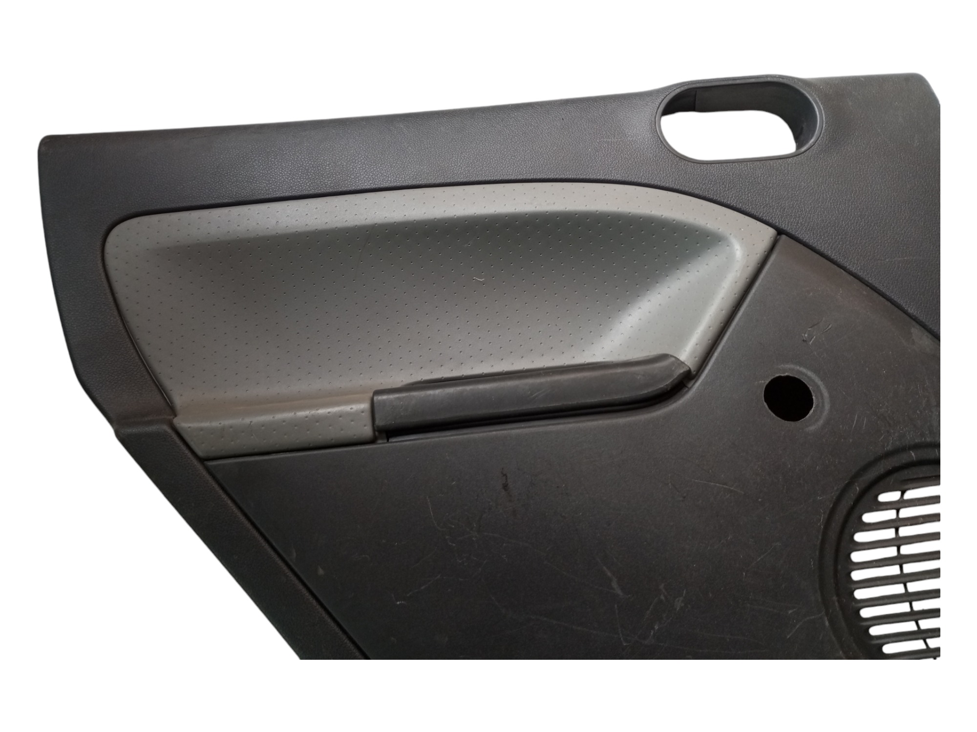Forro Porta Ford Fiesta 2003 2009 2014 Traseiro Esquerdo Cinza 4