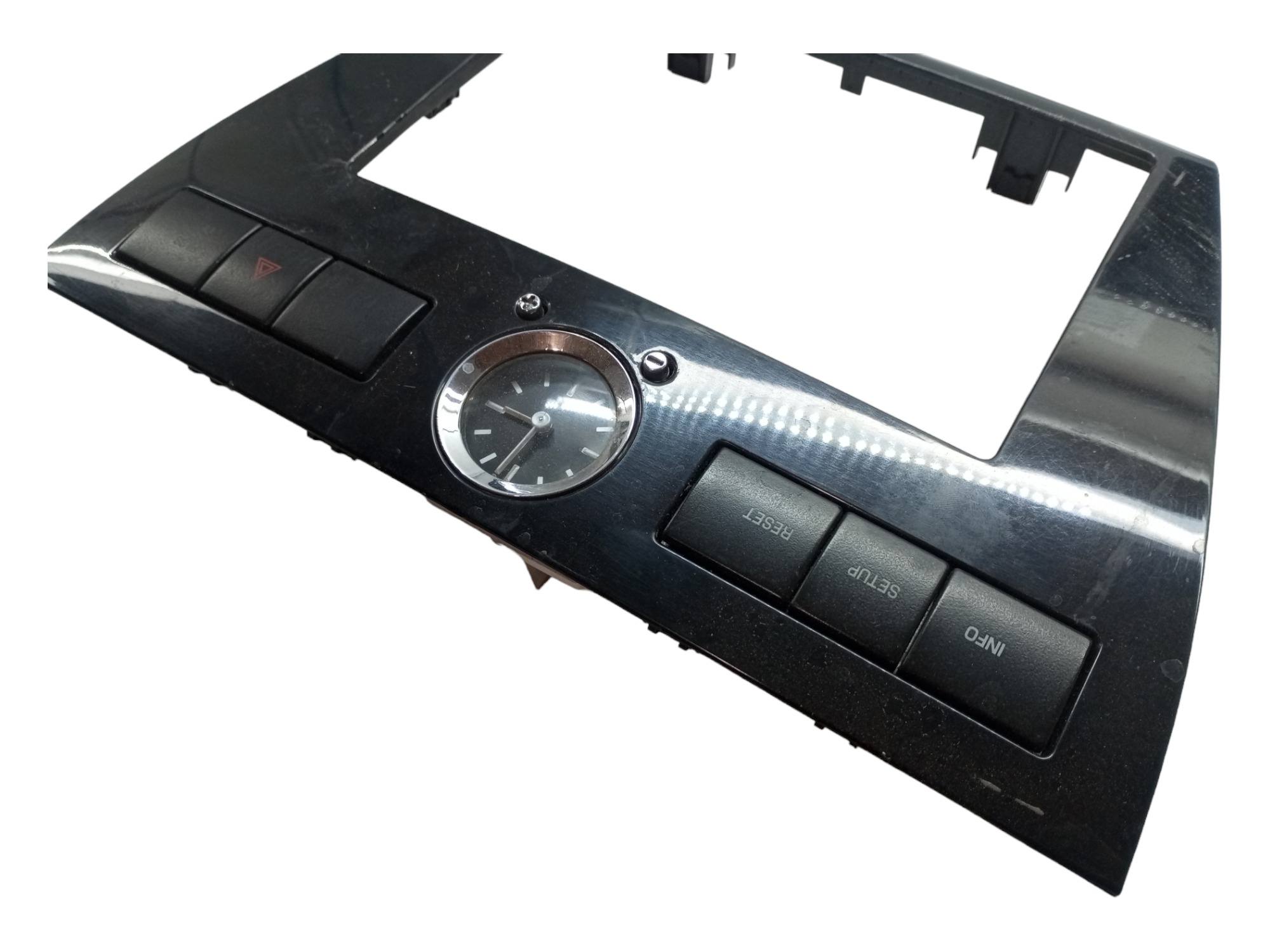 Moldura Central Relogio Ford Fusion 2006 2007 2008 2009 7
