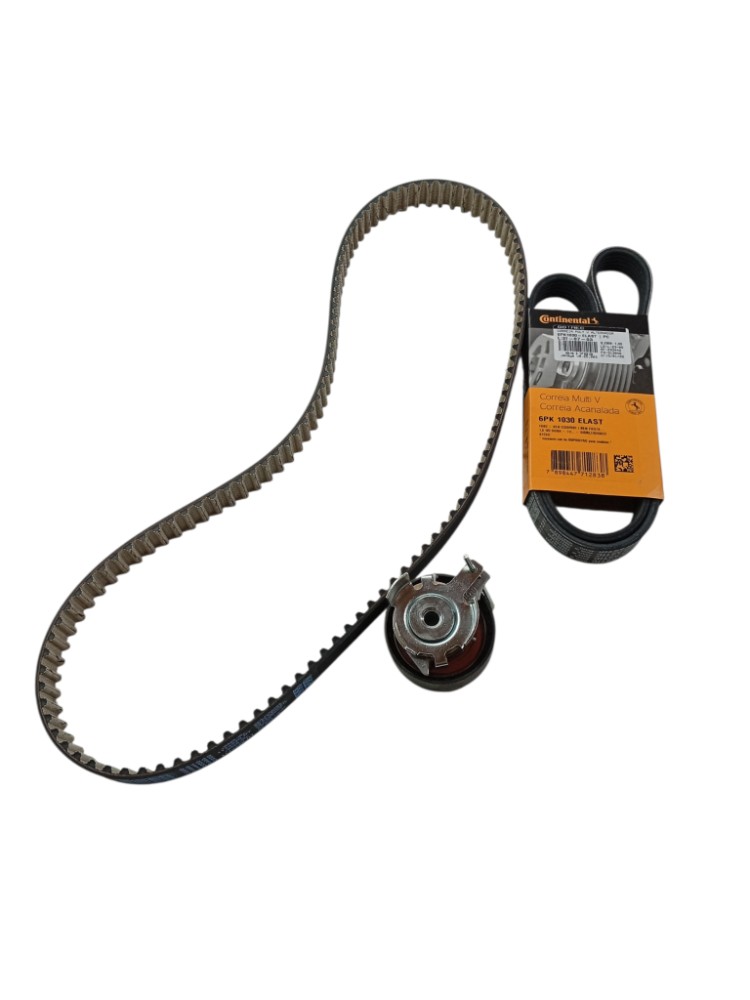 Correia Dentada Teflon Alternador Tensor Fiesta 2000 2005 2