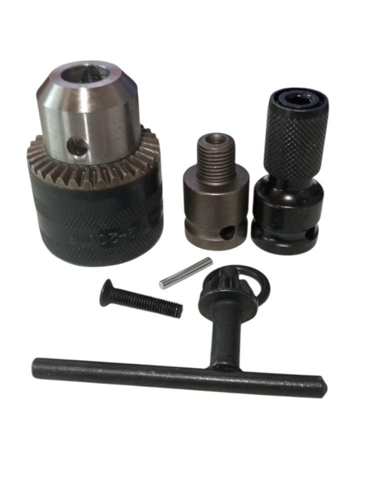 Kit Mandril Haste Soquete Adaptador Chave Impacto 1/2 1/4