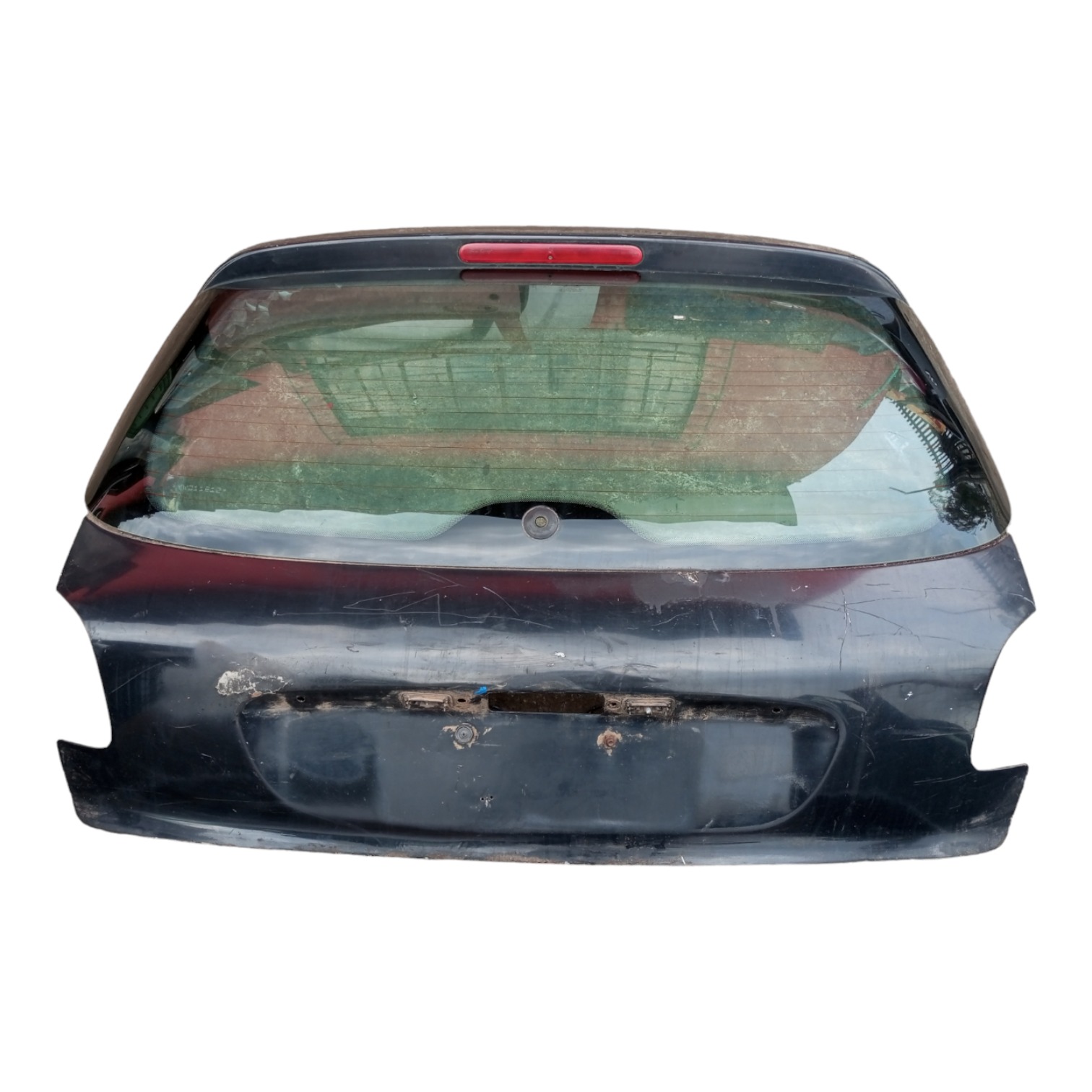 Tampao Tampa Traseira Peugeot 206 2001 2002 2003 2004 2005  Asul Wscuro Cinza 4