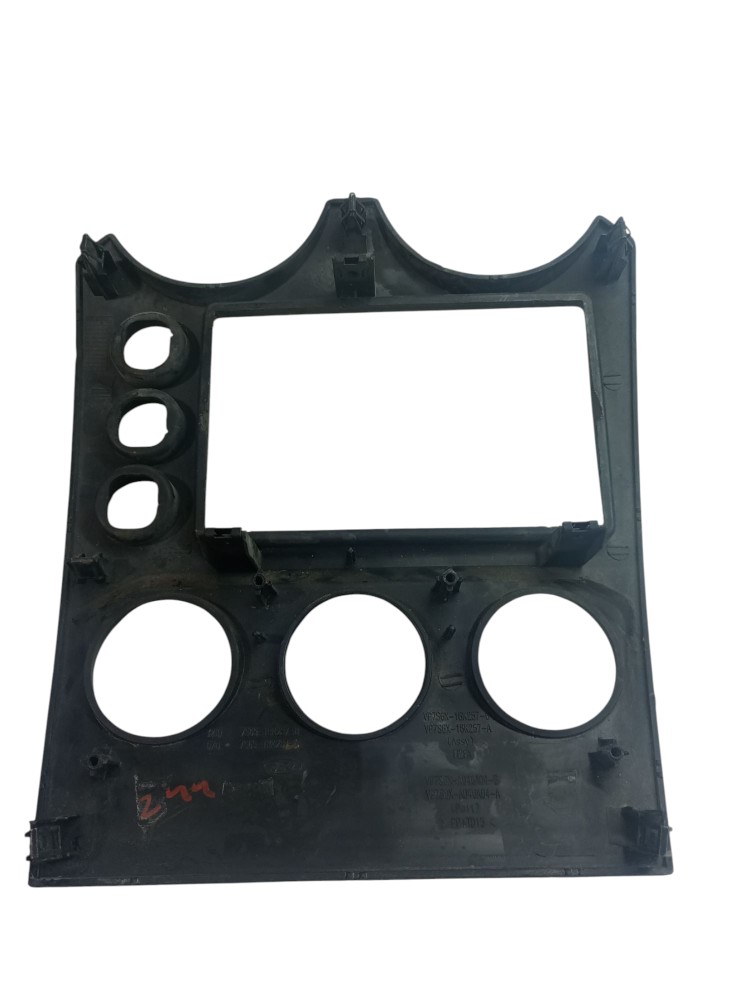 Moldura Painel Console Contral Fiesta 2003 2007 2013 Usado Preto 7