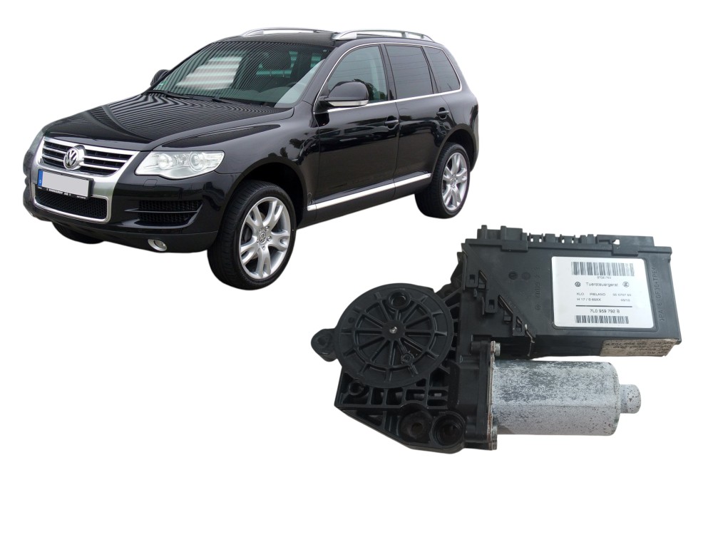 Motor Maquina Vidro Touareg 2005 2010 2015 Dianteiro Direito 1
