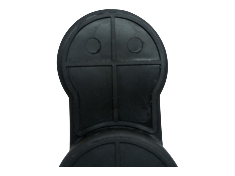 Tapete Porta Copos Chery Cielo 2010 2011 2012 Borracha  Preta 6