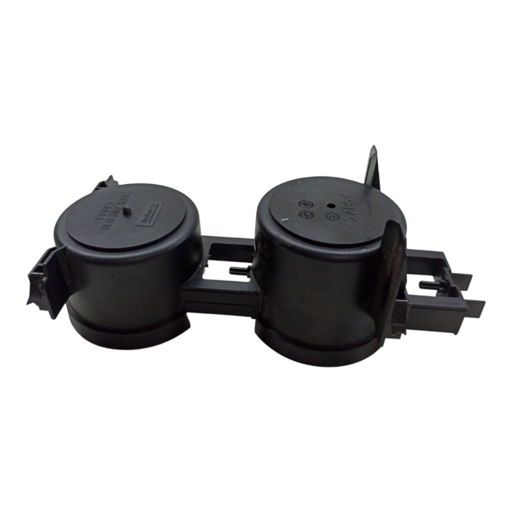Porta Copos Audi A3 A4 98 99 2000 2002 2004 2006 Central  Preto 5