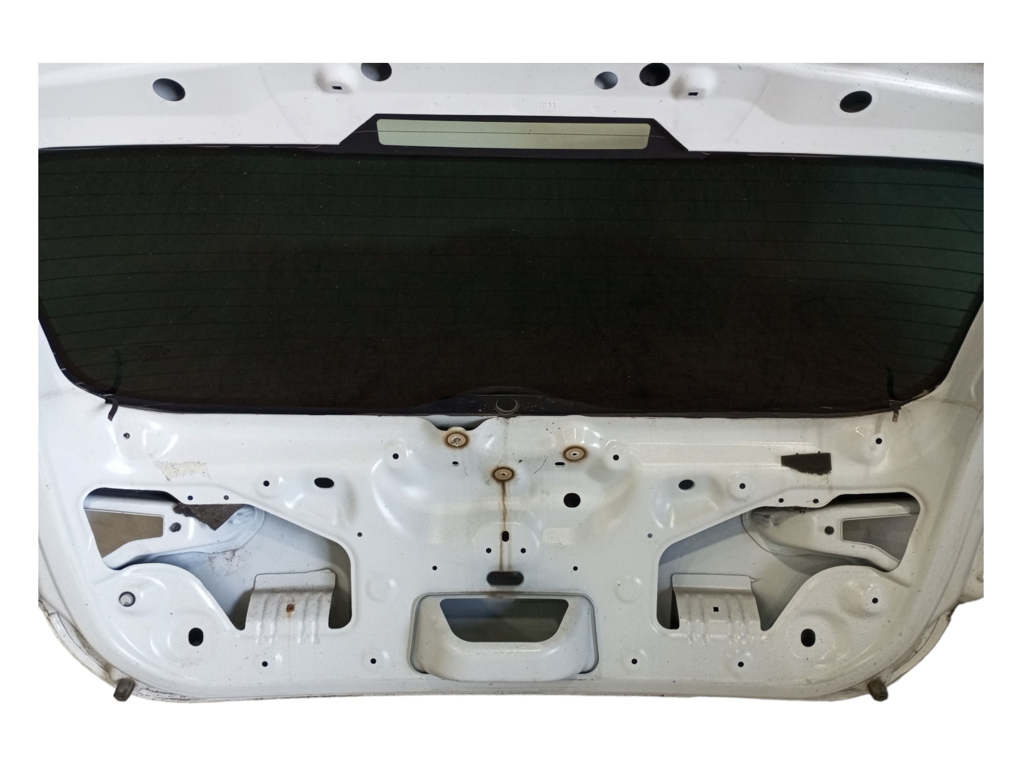 Tampao Tampa Traseira Fiat Argo Drive 2019 2020 2021 2023 Branco 2