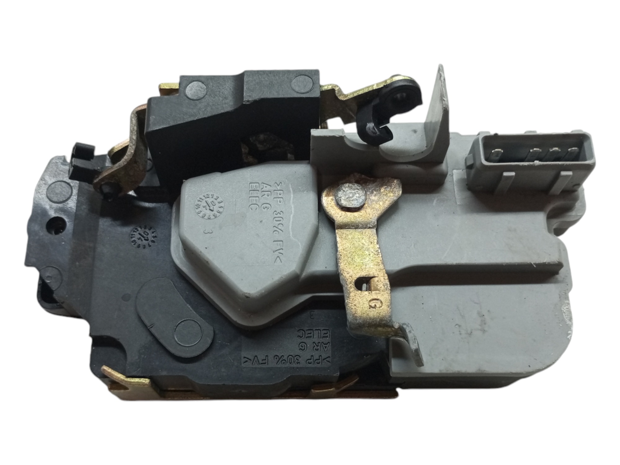 Fechadura Eletrica Peugeot 206 2003 2009 Traseira Esquerda 1