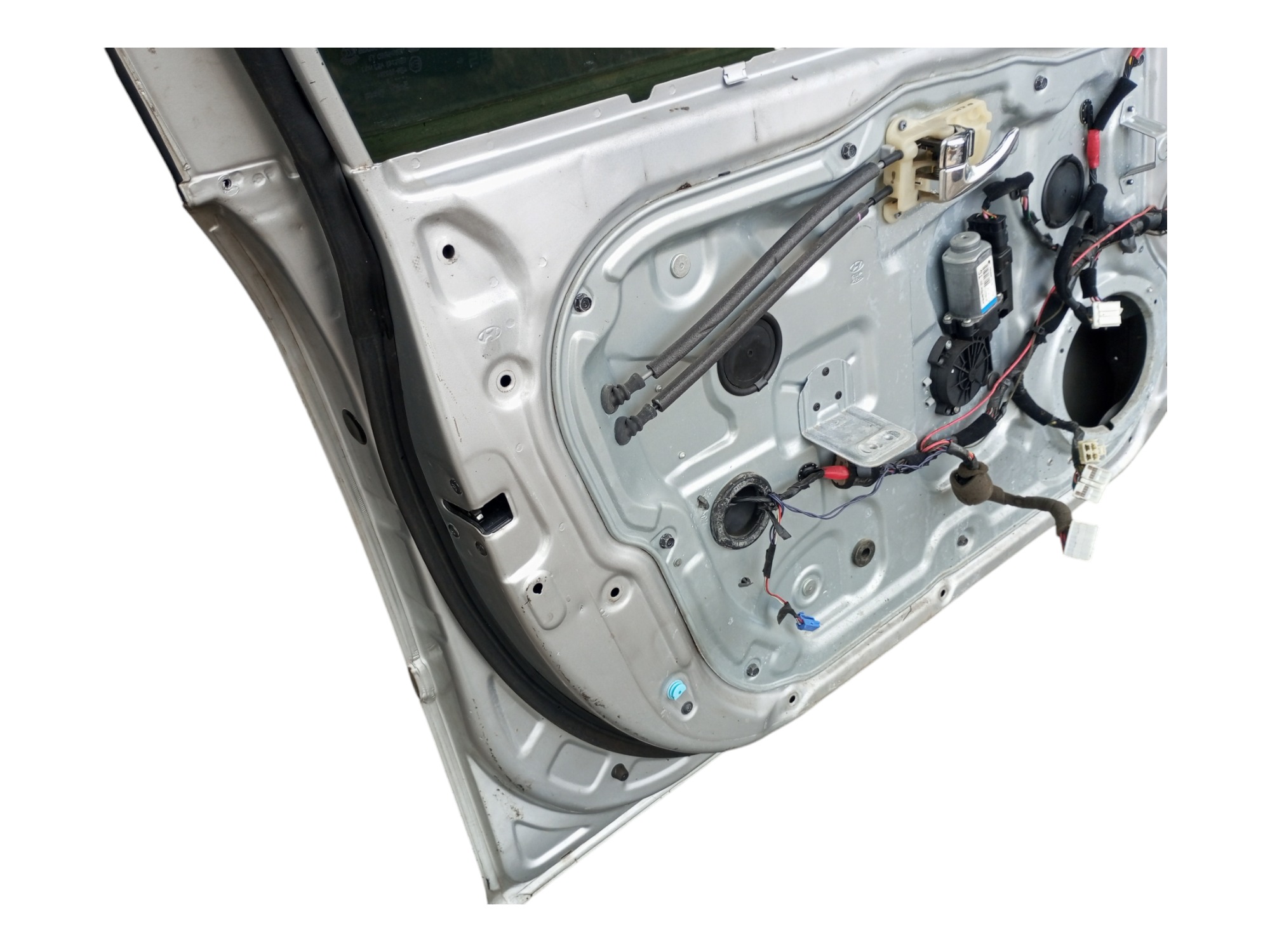 Porta Azera 2008 2009 2010 2011 Dianteira Esquerda Hyundai Dianteira Esquerda Prata 5